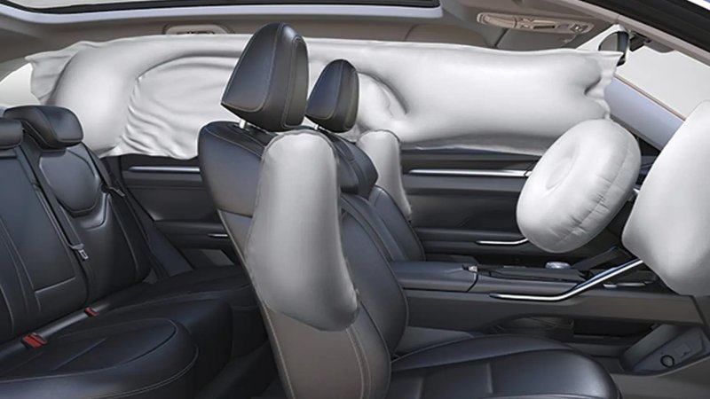 6 подушек безопасности, обеспечивающих всестороннюю защиту